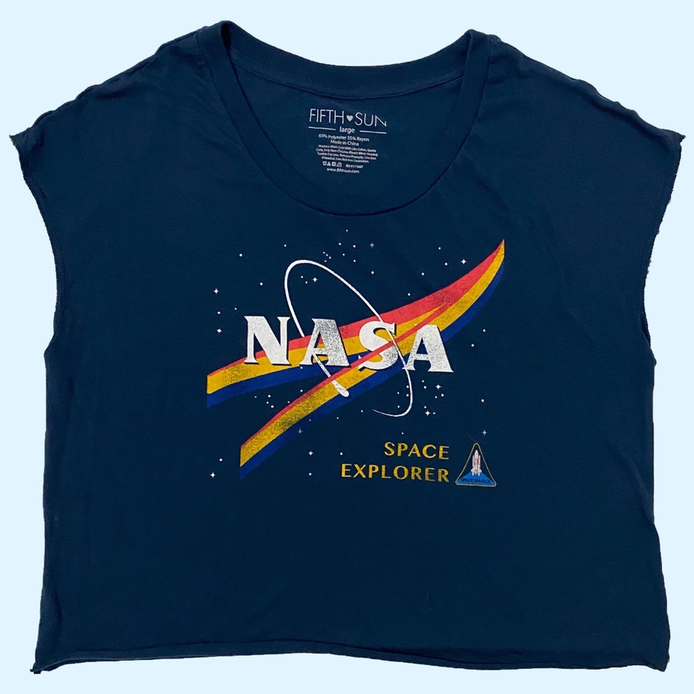 Fifth Sun NASA Retro Sleeveless Top
